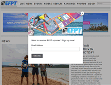 Tablet Screenshot of efpt.net